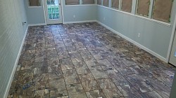 Tile Floor Completed