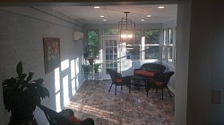 View From Kitchen Into Sunroom - Completed