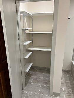 The customer needed more closet storage space and I think we nailed it!