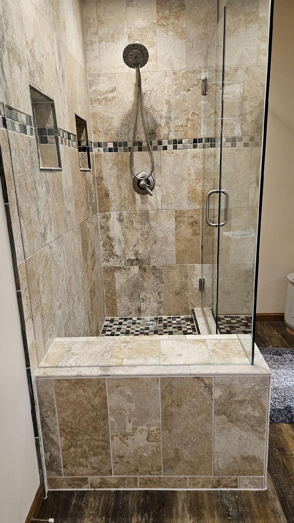 This shower looks  like Italy came to Ohio to stay.